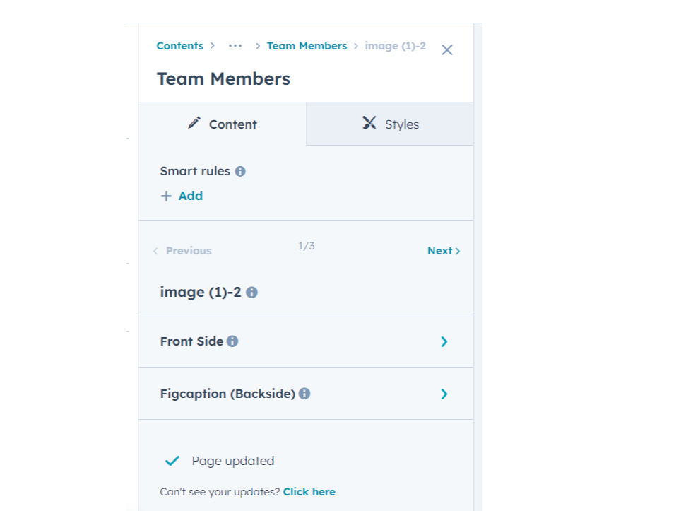 Repeating Slider Option