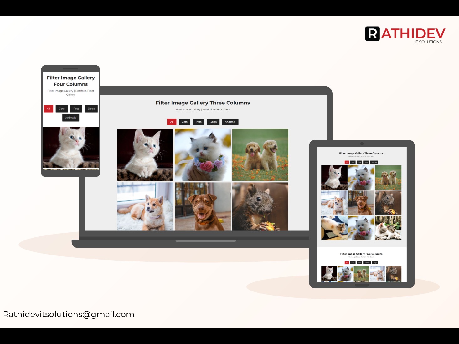 100% Responsive Across Devices